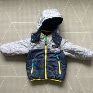 Patagonia toddler tribbles hoody reversible jacket
